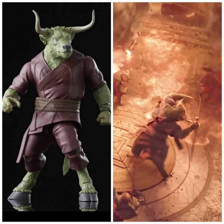 Confirmed characters: To show that Rintrah is toy images and also in the trailer for Doctor Strange in the multiverse of madness