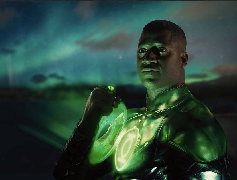 Wayne T. Carr as Green Lantern in Zack Snyder's Justice League