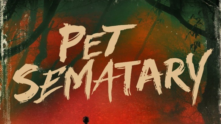 Horror film poster for Pet Sematary 