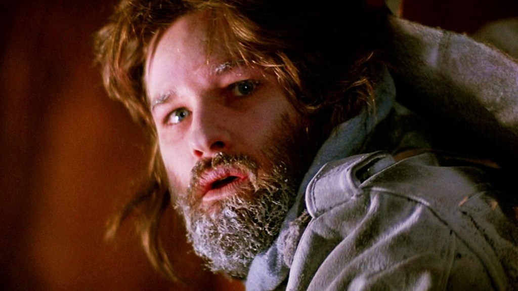 Kurt Russell in horror film The Thing