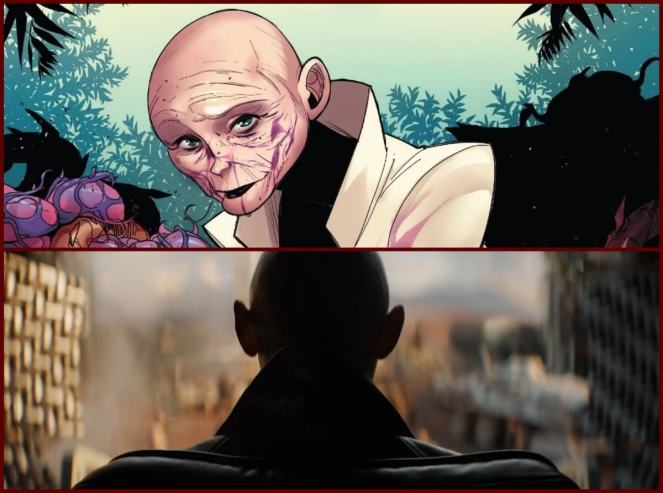 Emma Corrin as Cassandra Nova in the Deadpool 3 teaser