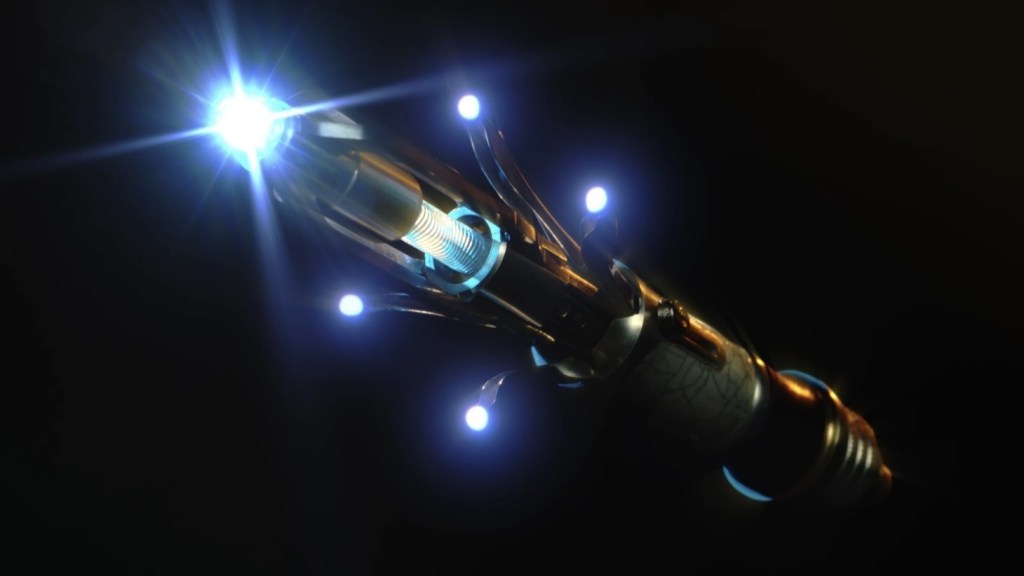 David Tennant Sonic screwdriver 60th anniversary
