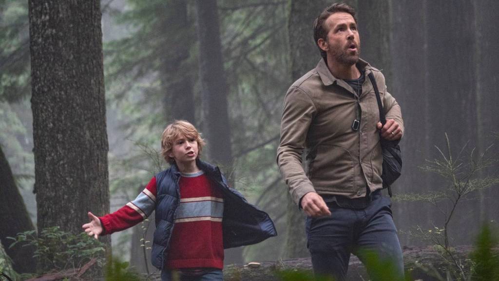 The Adam Project starring Ryan Reynolds and Walker Scobell