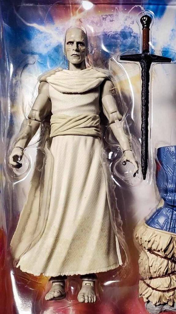 Hasbro Marvel Legends Thor Love and Thunder toy boxes. Gorr the God Butcher. Christian Bale