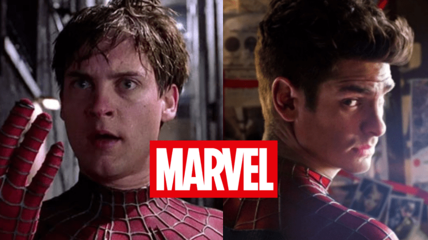 Concept art for Tobey Maguire and Andrew Garfield Spider-Man