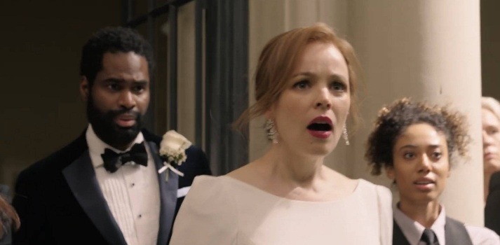 Rachel McAdams in the Wedding scene in Doctor Strange in the multiverse of madness