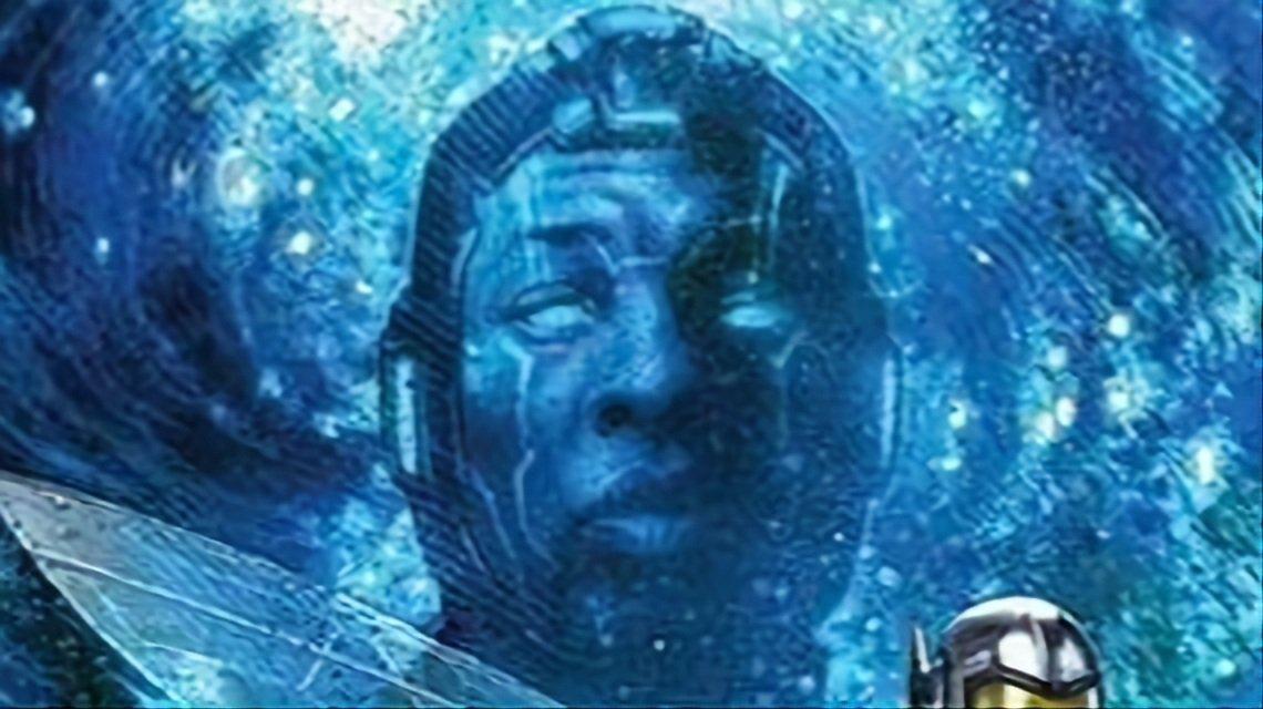 Ant-Man and the Wasp Quantumania poster featuring Kang