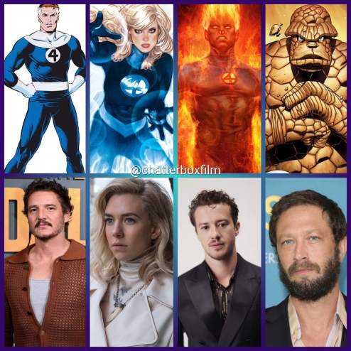 Pedro Pascal, Vanessa Kirby, Joseph Quinn, Ebon Moss-Bachrach