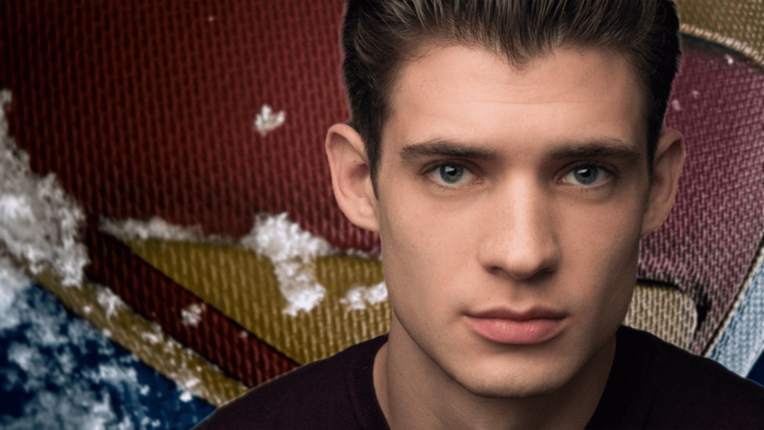 David Corenswet Superman suit logo