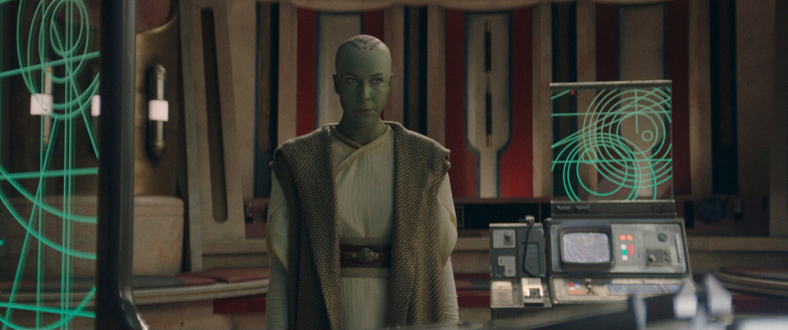 Vernestra is in Jedi building on Coruscant