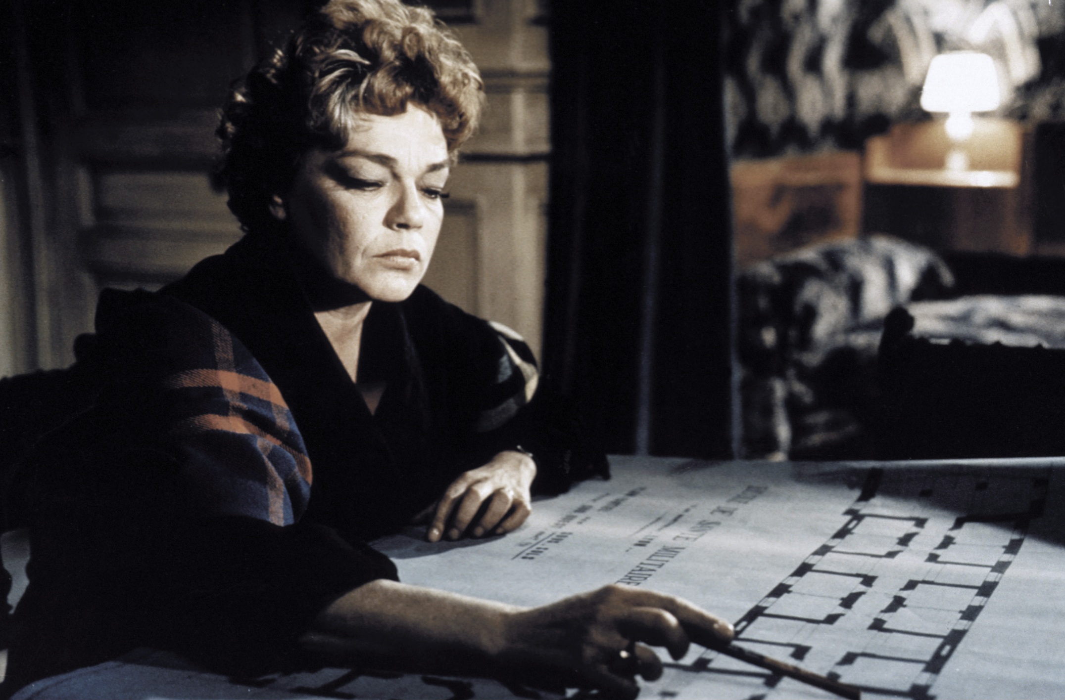 Mathilde is looking at French Resistence plans in Army of Shadows.