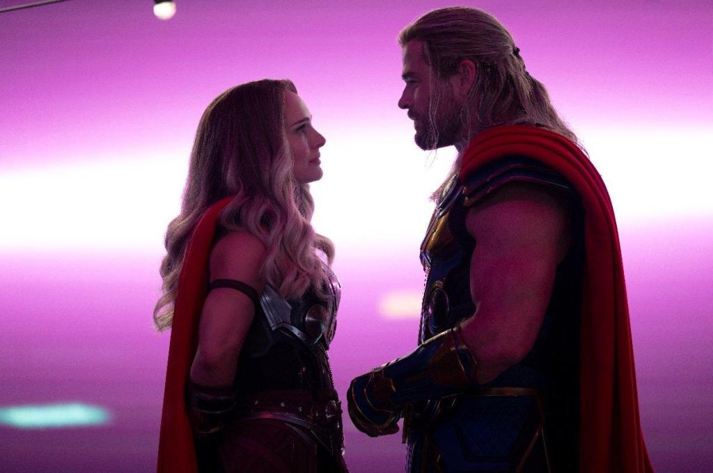 Mighty Thor and Thor in Thor: Love and Thunder