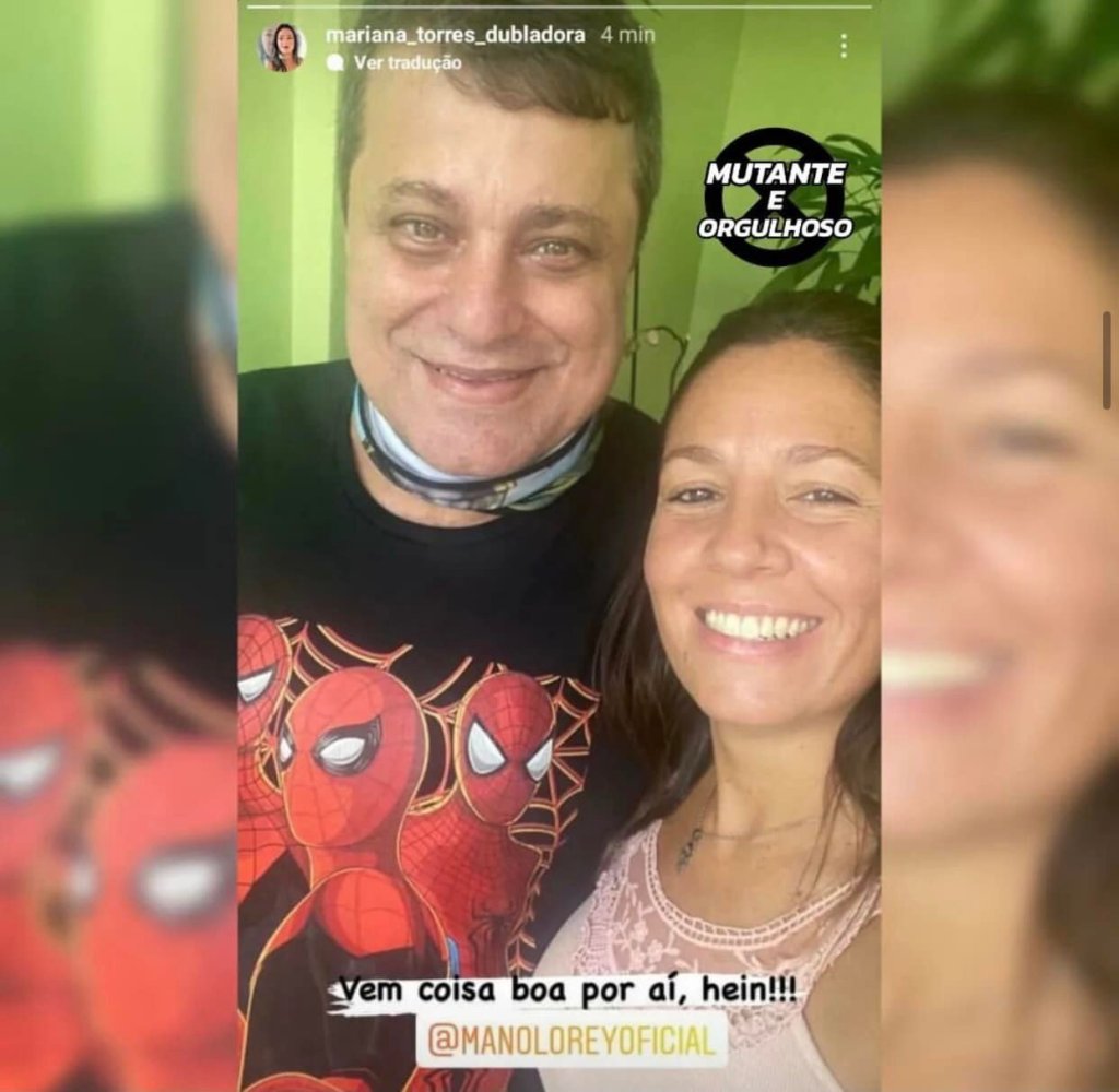 Mariana Torres is the official Brazilian voice dub for the character Wanda and Manolo Rey is also the official Brazilian voice dub for Tobey Maguire's Spider-Man, as well as being a Dub Director. 