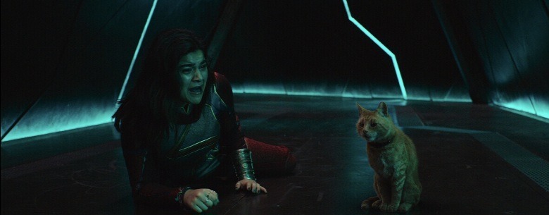 Ms. Marvel meets a Flerken for the first time