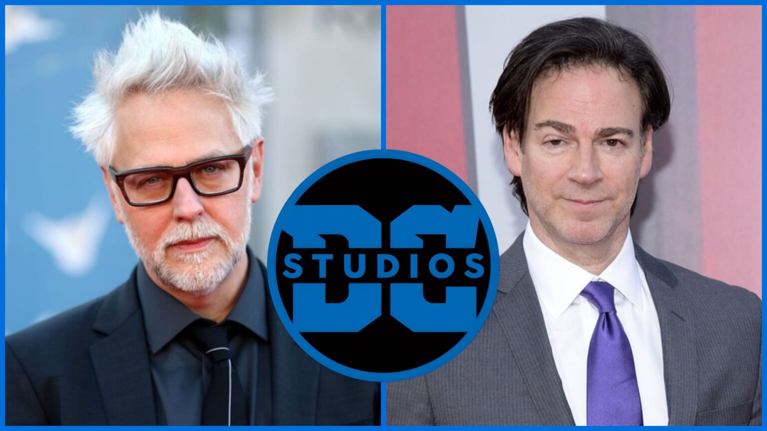 Heads of DC Studios James Gunn and Peter Safran
