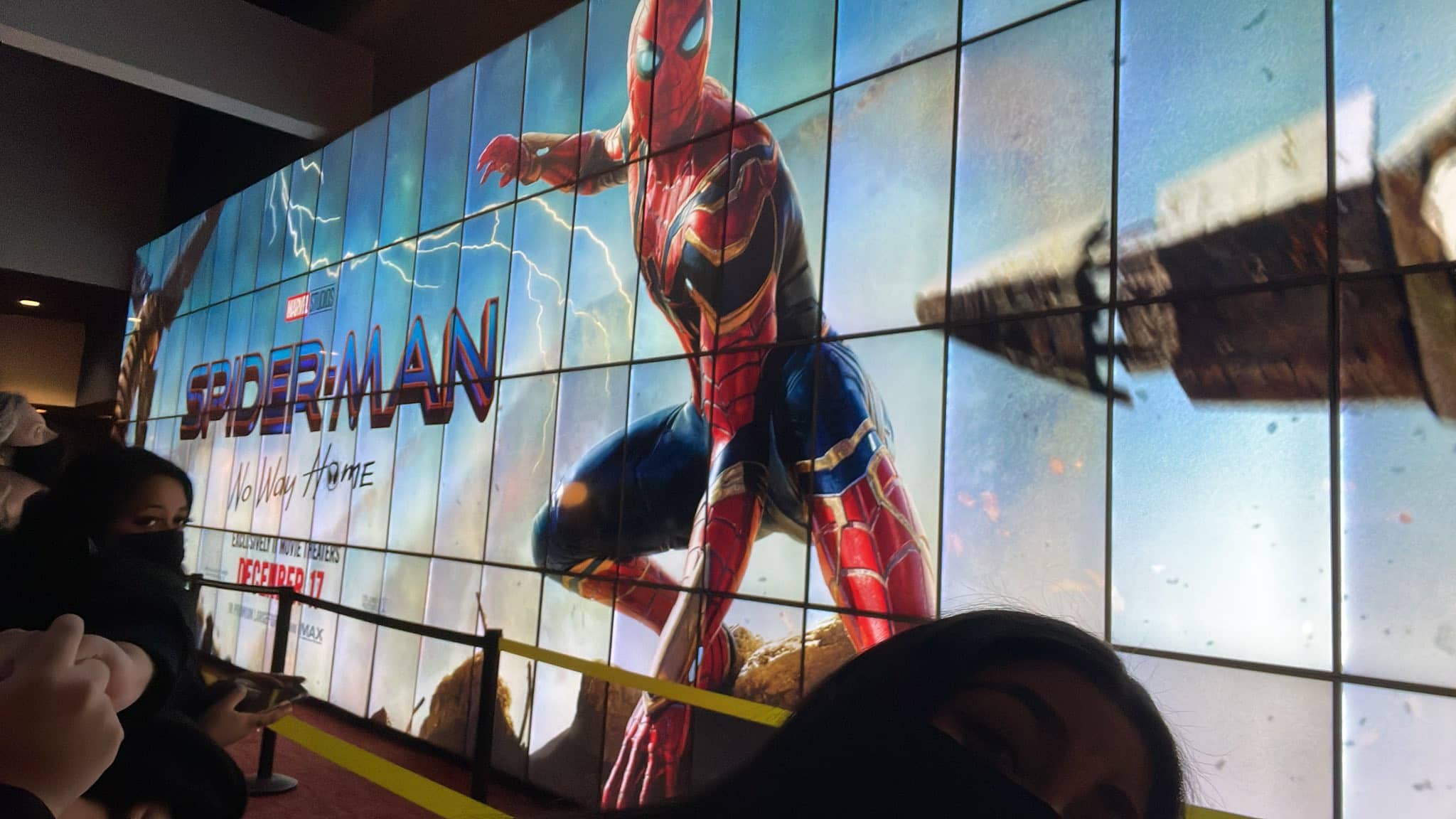 Fans Attend The Trailer Launch for ‘Spider-Man: No Way Home’