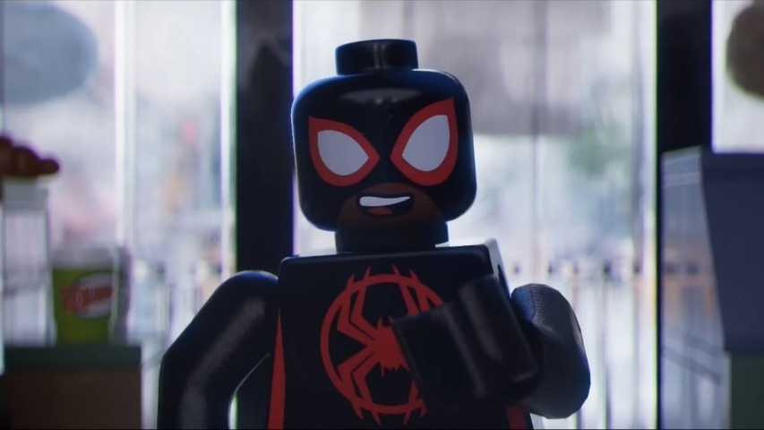 14 year old creates epic Lego Spider-Man Across the Spider-Verse trailer